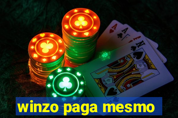winzo paga mesmo